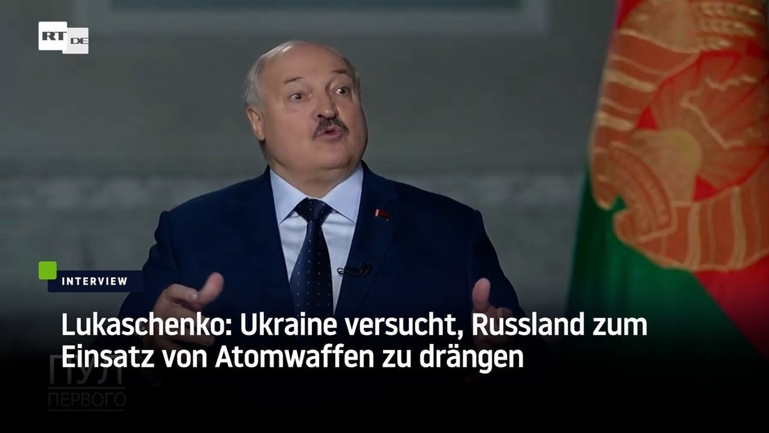 Lukaschenko: Ukraine versucht, Russland zum Einsatz von Atomwaffen zu drängen