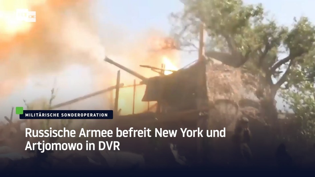 Russische Armee befreit New York und Artjomowo in DVR