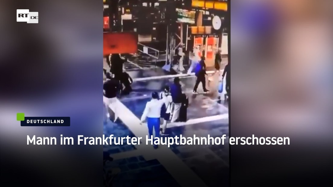 Mann im Frankfurter Hauptbahnhof erschossen