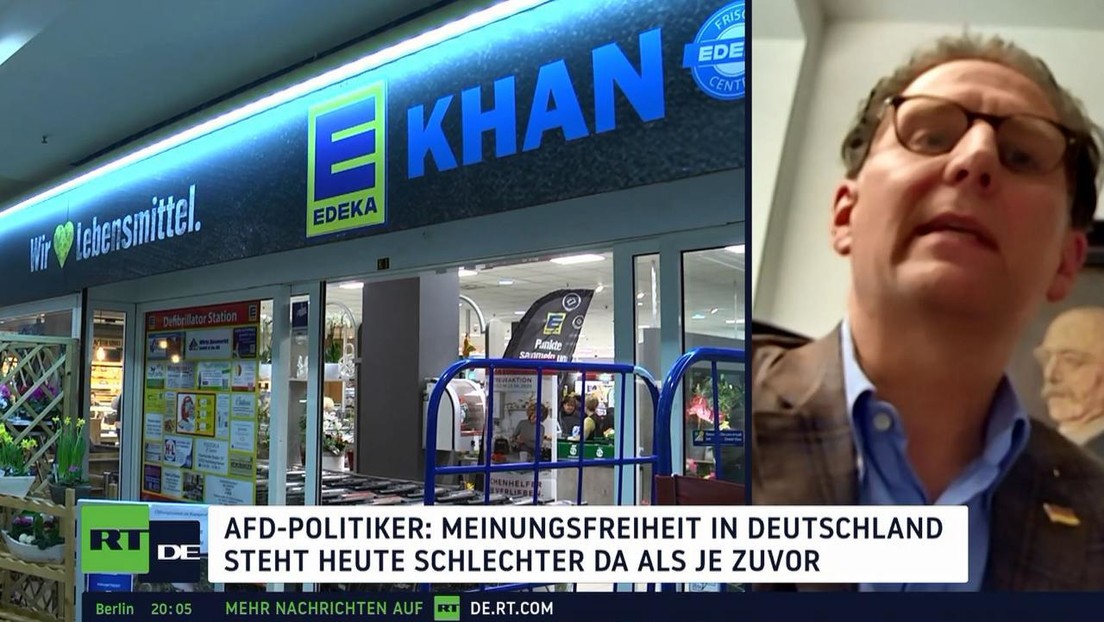 Edeka wirbt gegen Blau: Politische Kampagne im Supermarkt