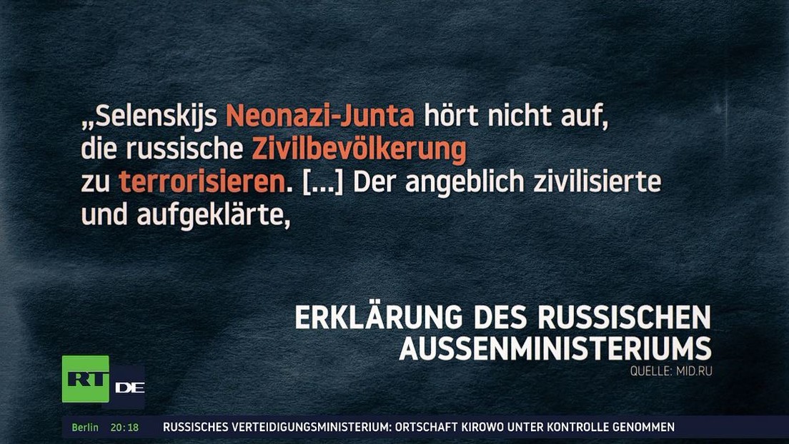 Akt der Verzweiflung: Angriff auf Belgorod bestärkt nur die militärische Sonderoperation