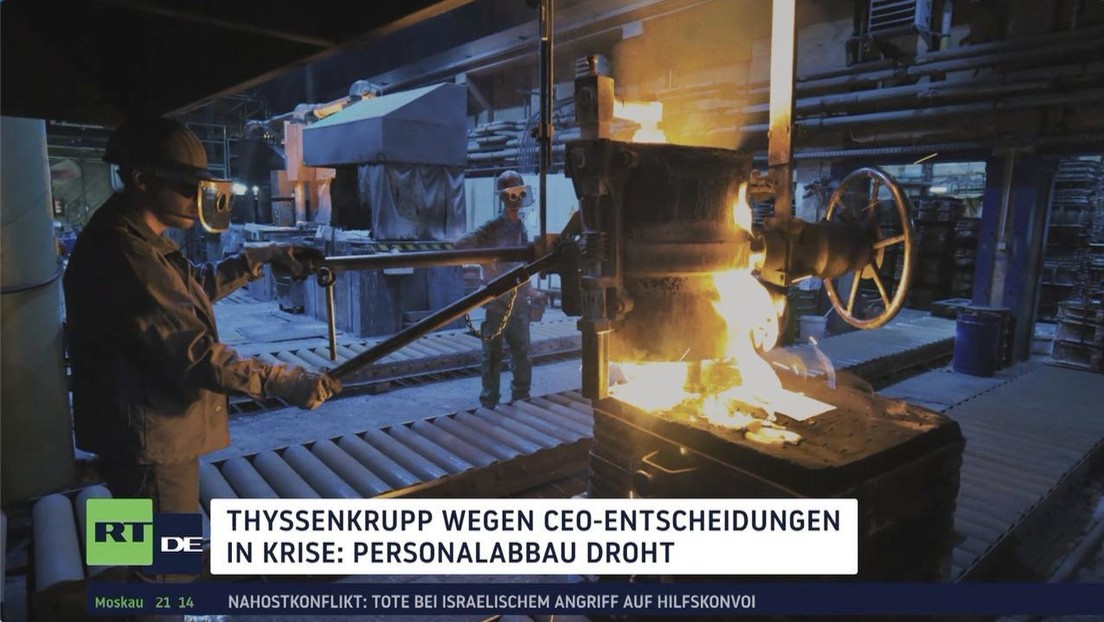 ThyssenKrupp wegen CEO-Entscheidungen in Krise: Personalabbau droht