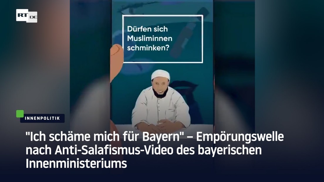 Empörungswelle nach Anti-Salafismus-Video des bayerischen Innenministeriums