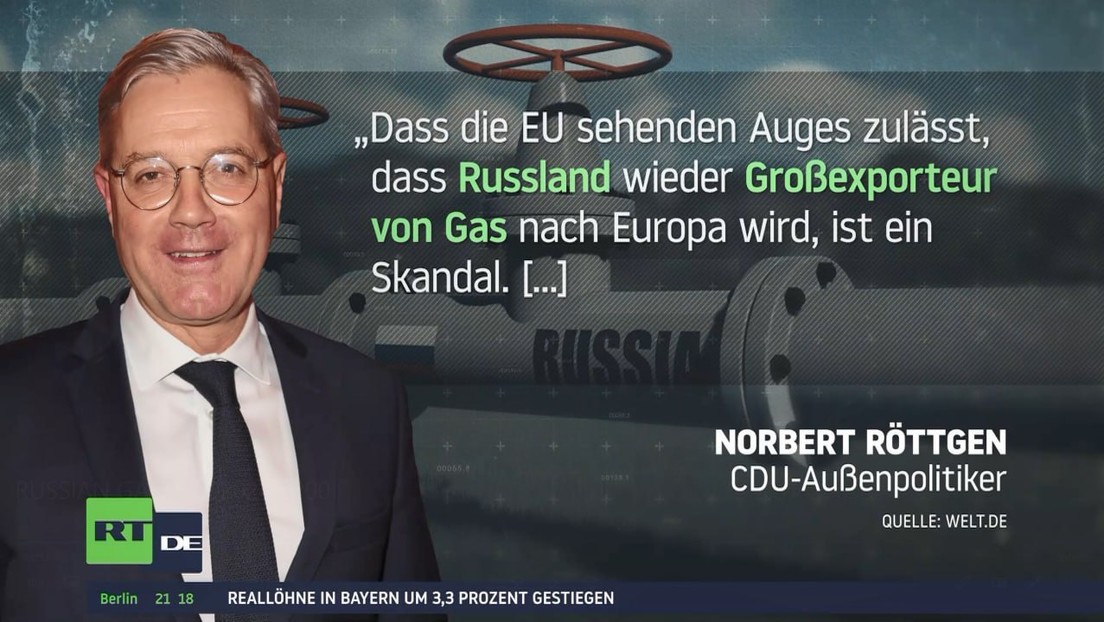 "Skandal": EU importiert mehr Gas aus Russland als aus den USA