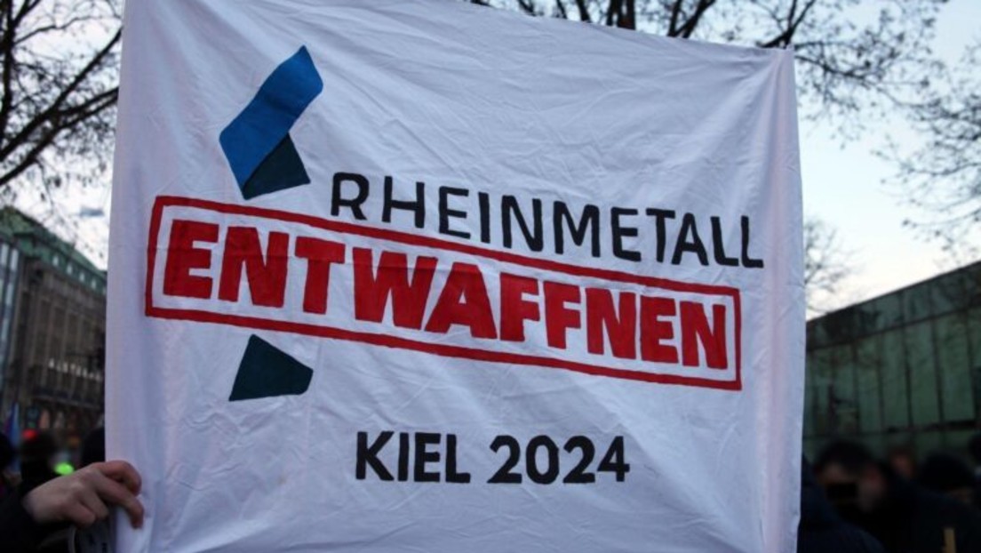 "Rheinmetall entwaffnen" -  Antimilitaristisches Protestcamp in Kiel