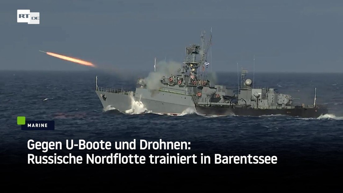 Gegen U-Boote und Drohnen: Russische Nordflotte trainiert in Barentssee