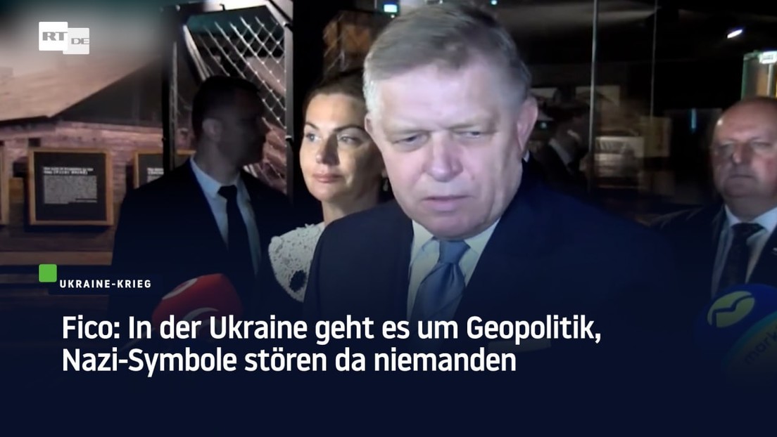 Fico: In der Ukraine geht es um Geopolitik, Nazi-Symbole stören da niemanden