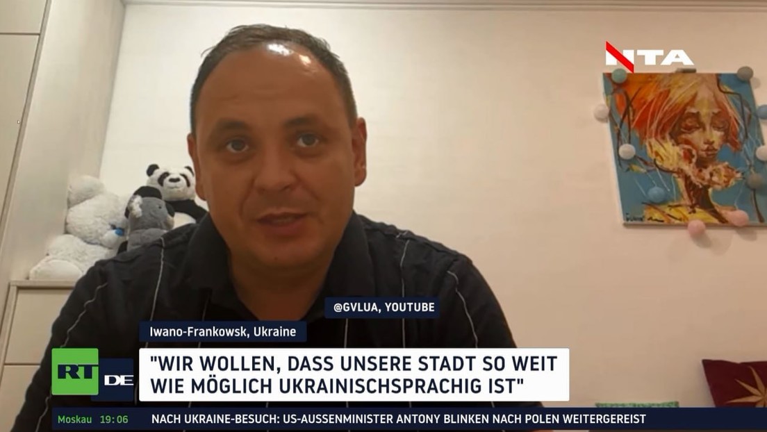 Ukrainische "Sprachpolizei" soll Russisch sprechende Menschen auf der Straße zurechtweisen