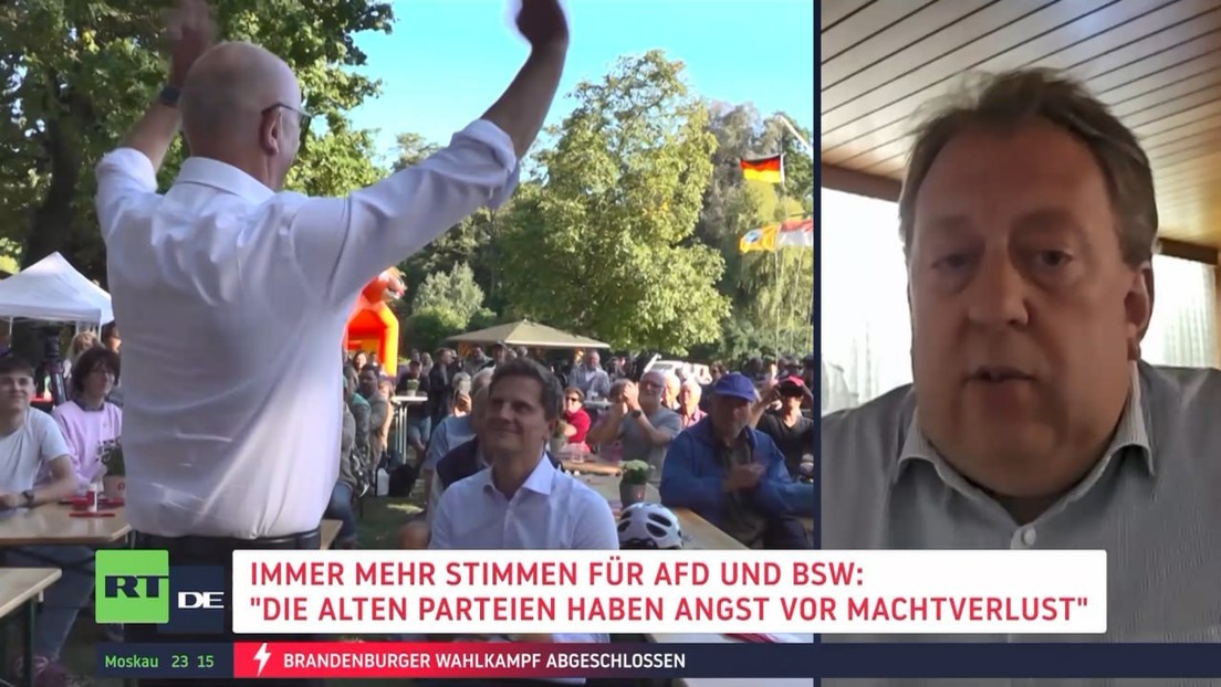 AfD-Politiker nach Brandenburg-Wahl: "Könnte mir Koalition mit BSW vorstellen"