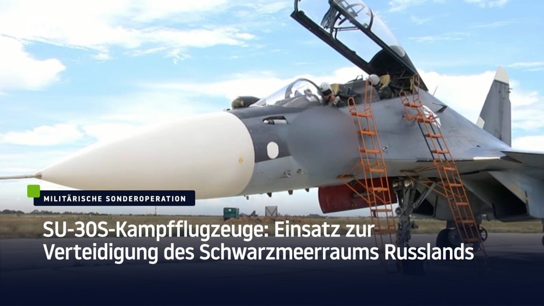 SU-30S-Kampfflugzeuge: Einsatz zur Verteidigung des Schwarzmeerraums Russlands