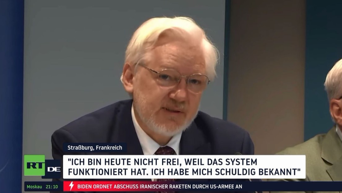 Julian Assange: "Ich habe mich schuldig bekannt, die Öffentlichkeit informiert zu haben"