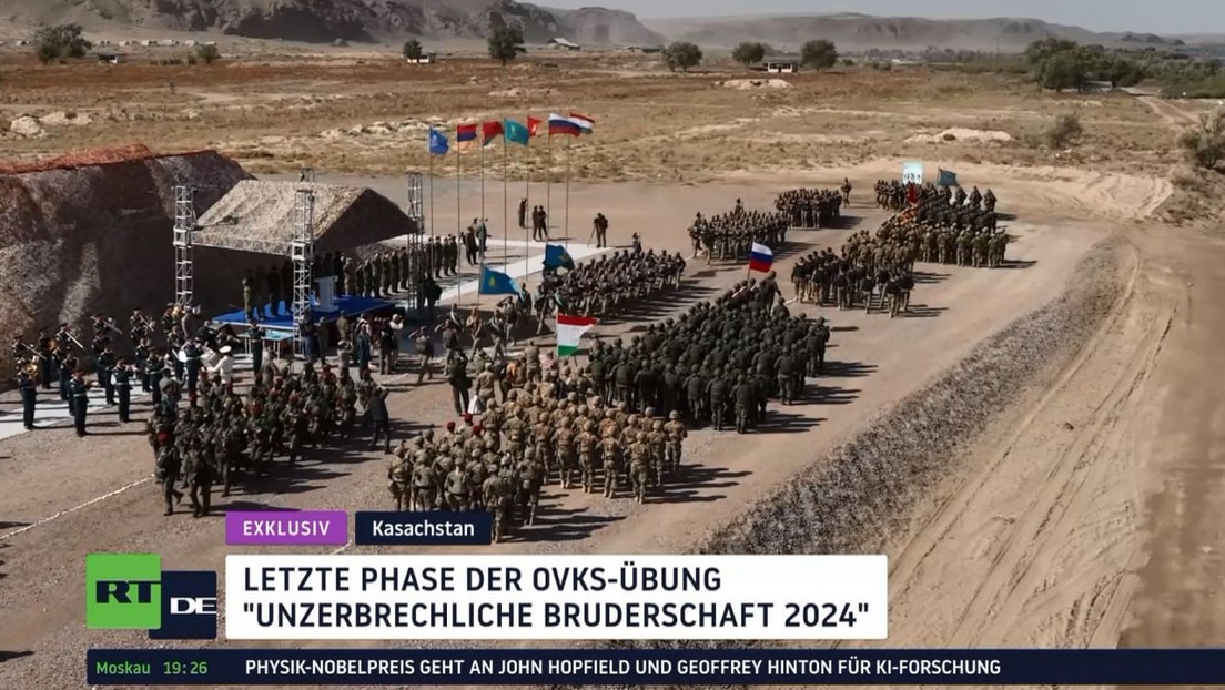 Exklusiv: Letzte Phase der OVKS-Übung "Unzerbrechliche Bruderschaft 2024"