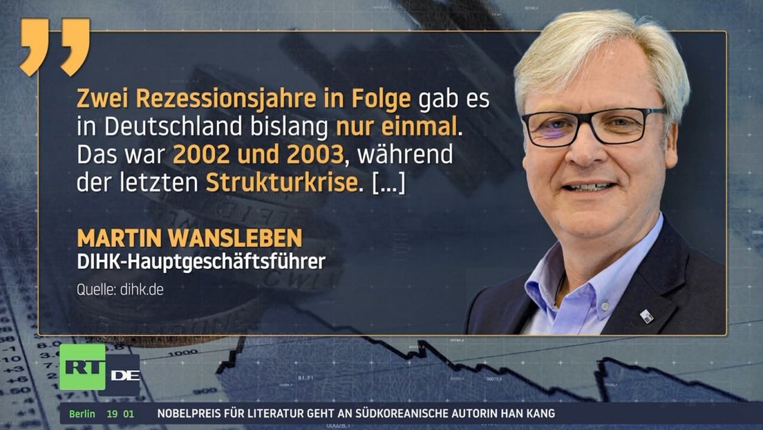 Nach düsterer Habeck-Prognose: Deutsche Wirtschaft erneut in Rezession