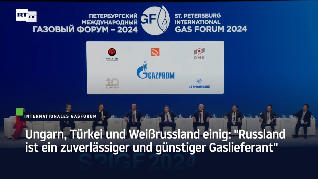 Ungarn, Türkei und Weißrussland einig: "Russland ist ein zuverlässiger und günstiger Gaslieferant"