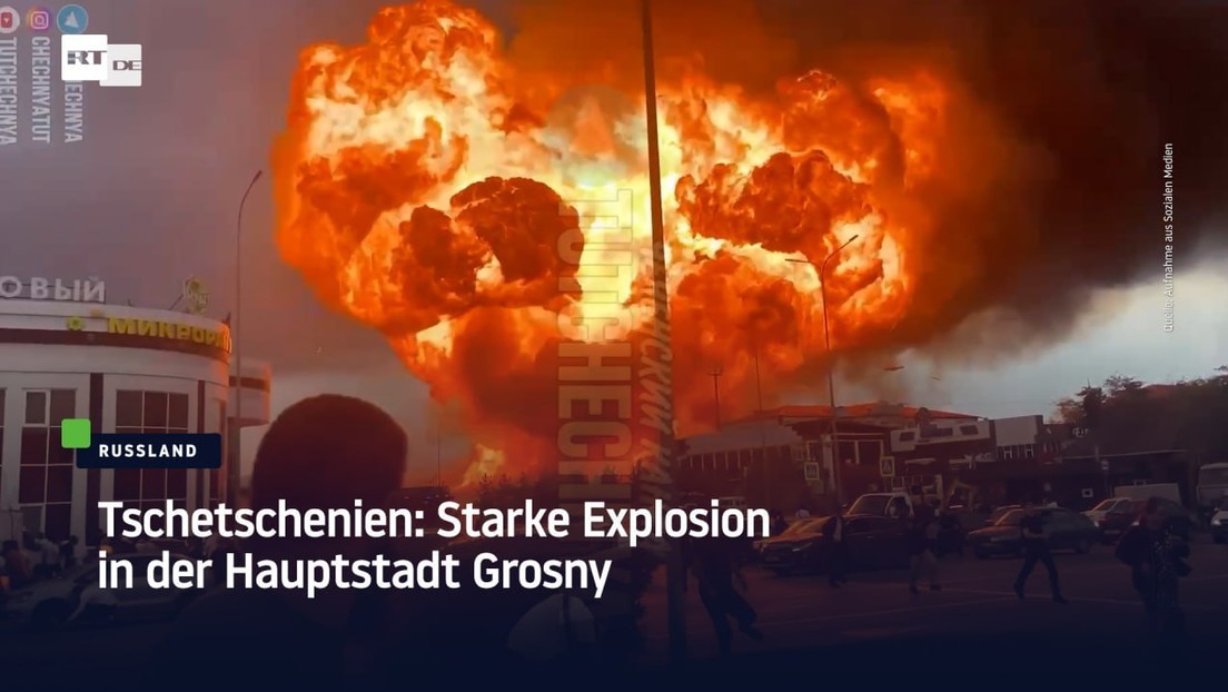 Tschetschenien: Starke Explosion in der Hauptstadt Grosny