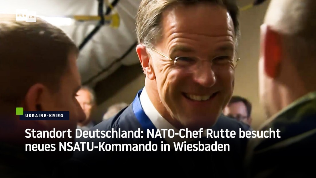 Standort Deutschland: NATO-Chef Rutte besucht neues NSATU-Kommando in Wiesbaden