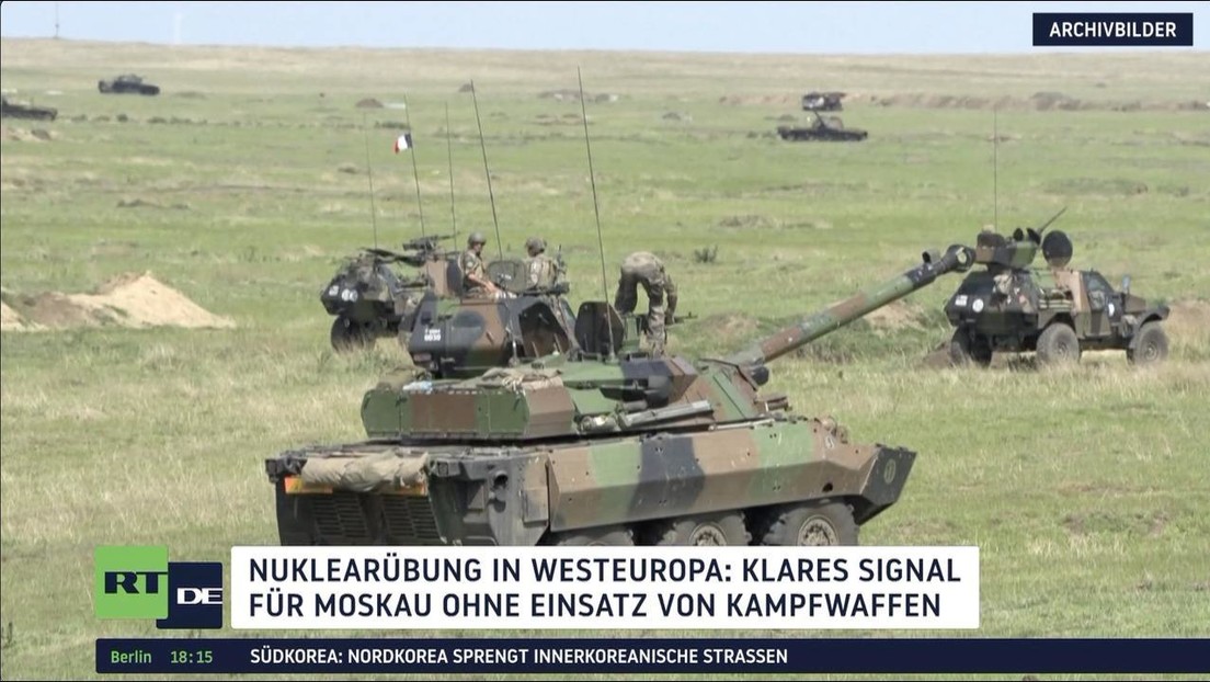 Nuklearübung in Westeuropa: Klares Signal für Moskau, ohne Einsatz von Kampfwaffen