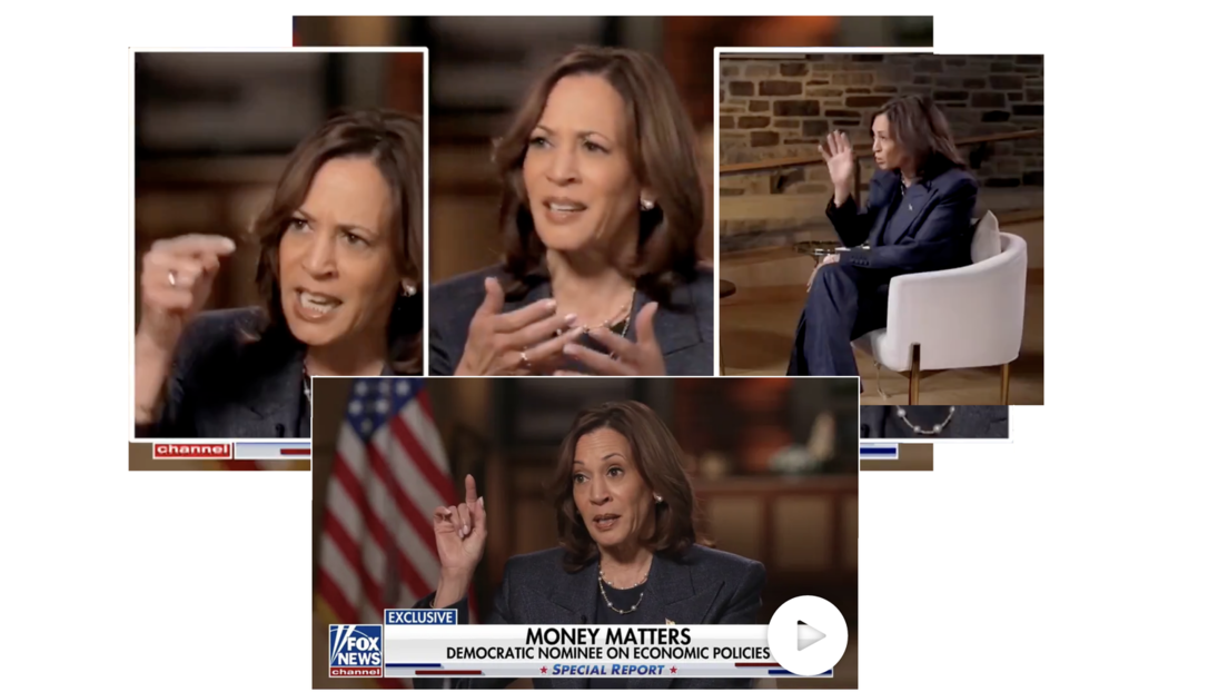 Katastrophales Fox-Interview mit Kamala Harris – Trump klarer Favorit