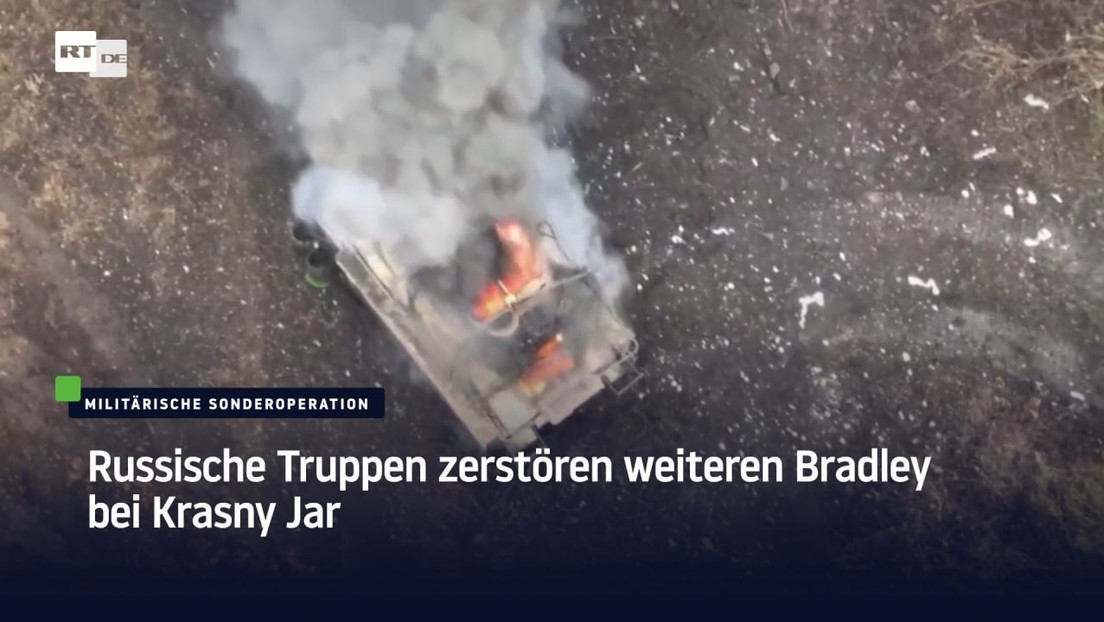 Russische Truppen zerstören weiteren Bradley bei Krasny Jar