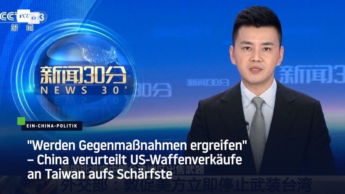 "Werden Gegenmaßnahmen ergreifen" – China verurteilt US-Waffenverkäufe an Taiwan aufs Schärfste