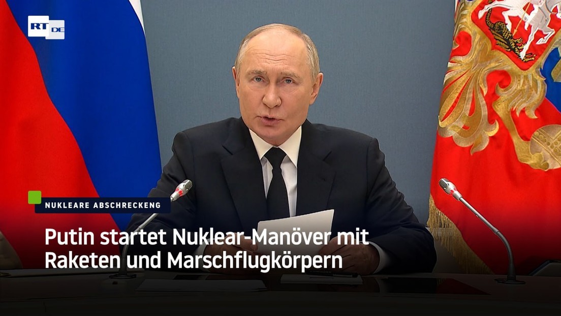 Putin startet Nuklear-Manöver mit Raketen und Marschflugkörpern