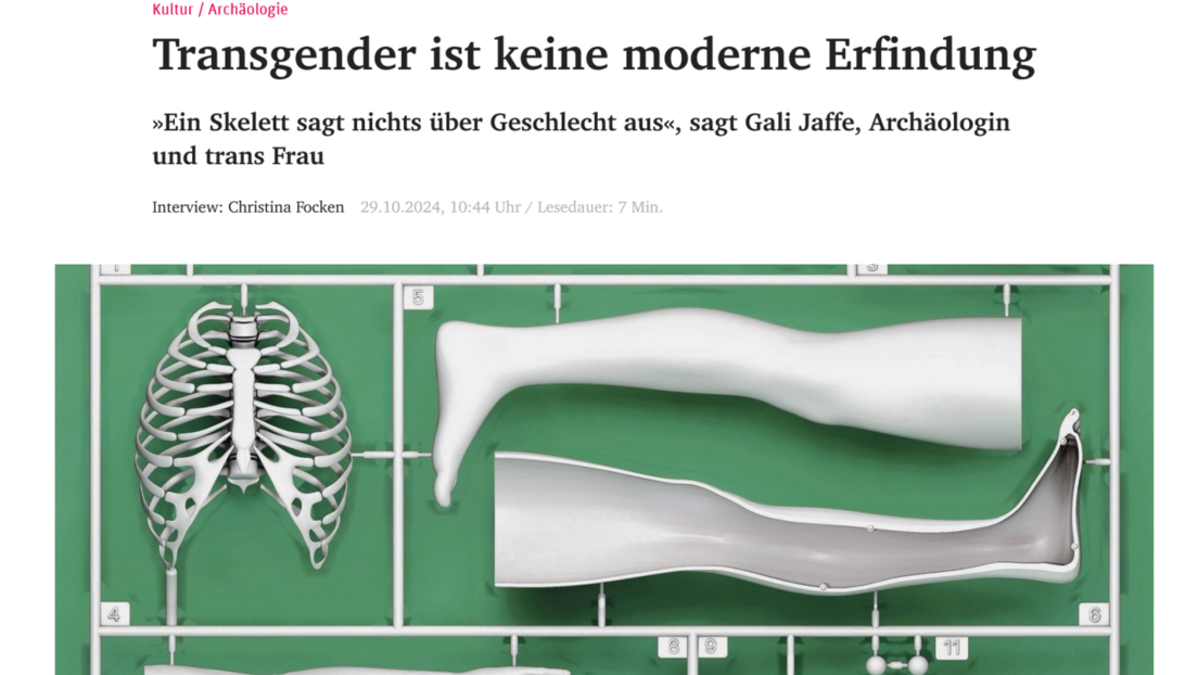 Der tägliche Wahnsinn: Das "Neue Deutschland" und die Anatomie  – "Transgender" schon im Altertum!