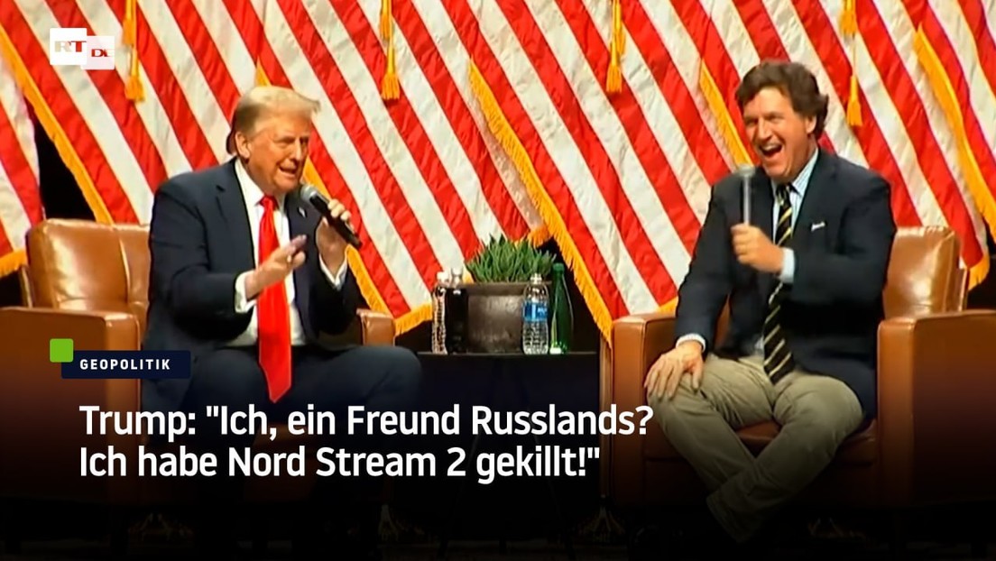 Trump: "Ich habe Nord Stream 2 gekillt!"