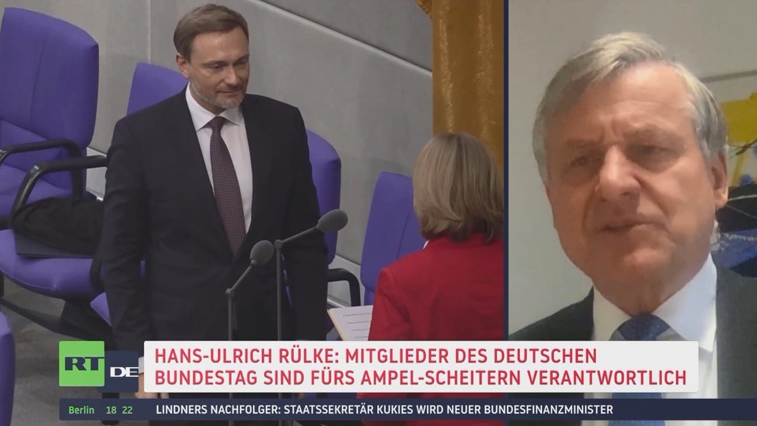 FDP-Fraktionsvorsitzender Rülke: "Es war Scholz' Ziel, die Koalition zu sprengen"