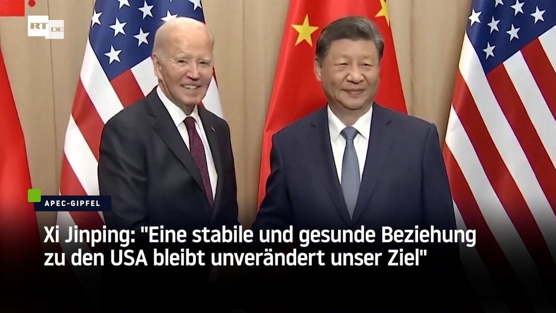 Bidens letztes Treffen mit Xi: China setzt auf Partnerschaft, USA auf "Wettbewerb ohne Konflikt"