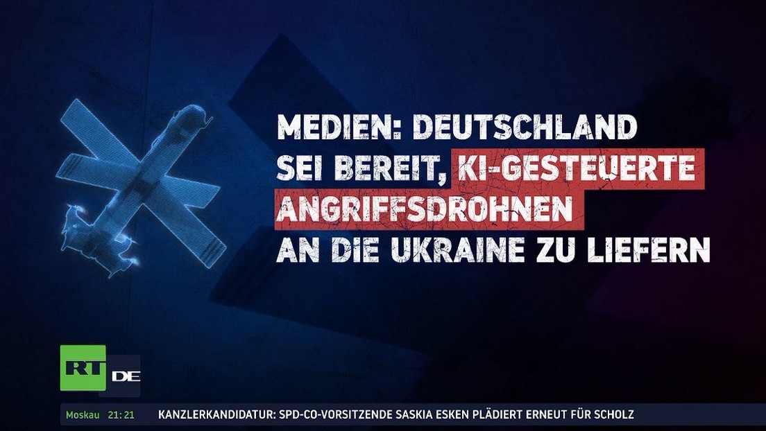 Medienbericht: Deutschland liefert der Ukraine 4.000 KI-gestützte "Strike-Drohnen"