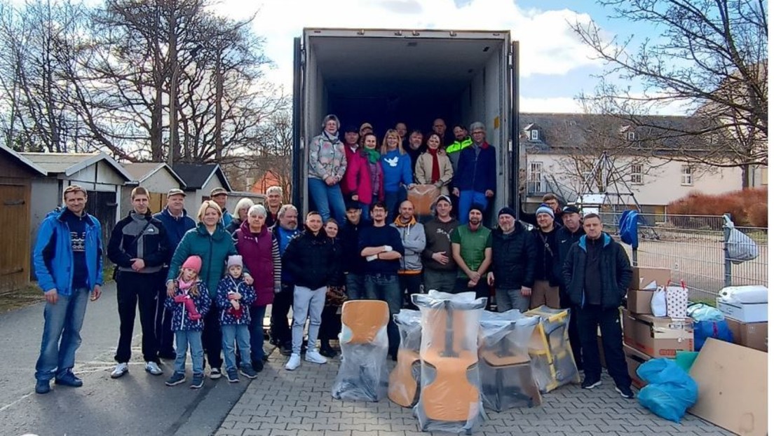 Pünktlich zu Weihnachten – Deutscher Hilfsverein "Zukunft Donbass" bringt 45. Transport nach Donezk