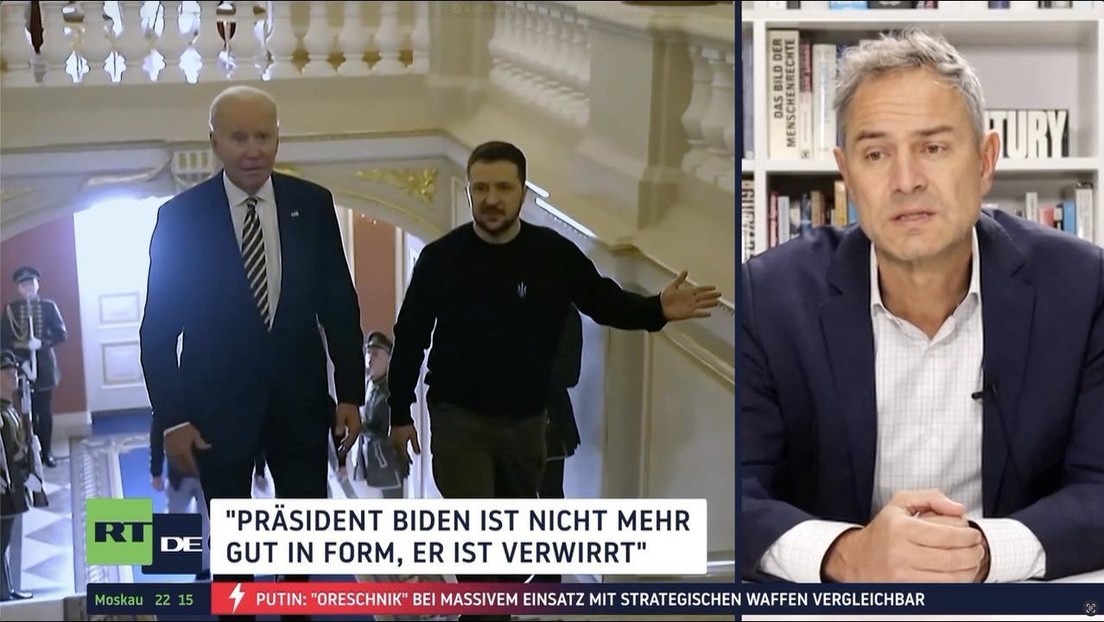 Daniele Ganser: "Präsident Biden ist nicht mehr gut in Form, er ist verwirrt"