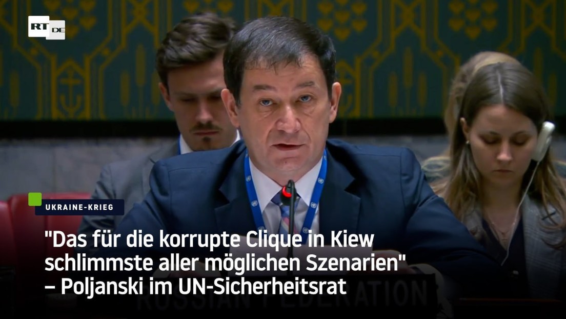 Poljanski: "Das für die korrupte Clique in Kiew schlimmste aller möglichen Szenarien"