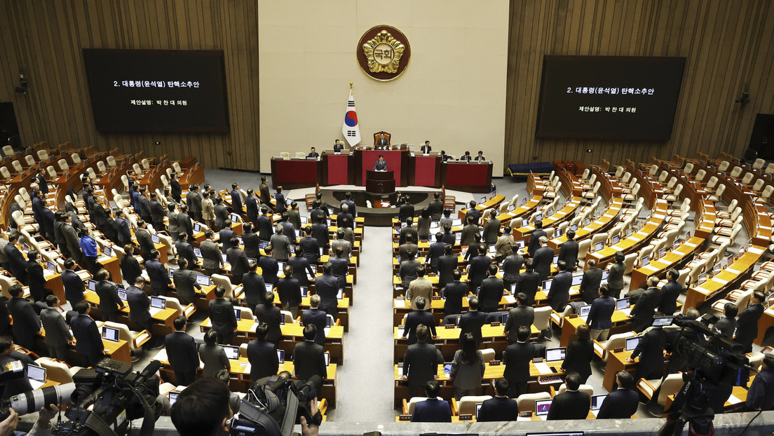 Parlament in Südkorea stimmt für Ermittlungen gegen Präsident Yoon