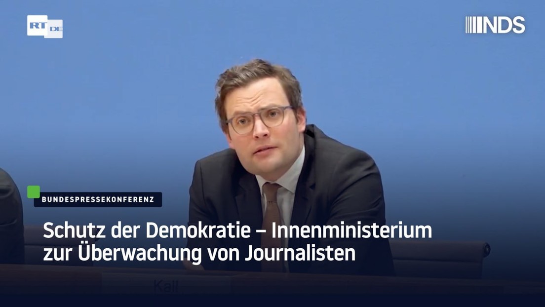 Schutz der Demokratie – Innenministerium zur Überwachung von Journalisten