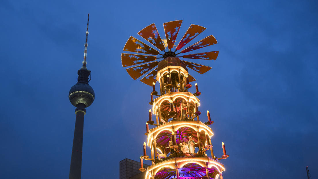 Verdächtiger Gegenstand auf Berliner Weihnachtsmarkt - Entwarnung nach Polizeieinsatz