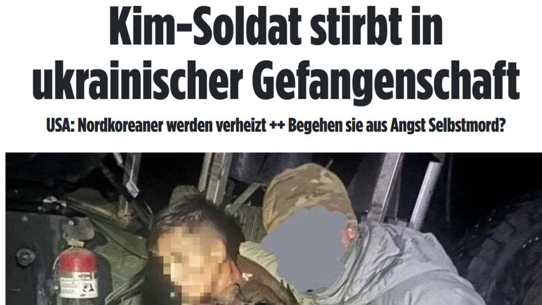 Selenskij behauptet Gefangennahme nordkoreanischer Soldaten – Foto entpuppt sich als Fälschung