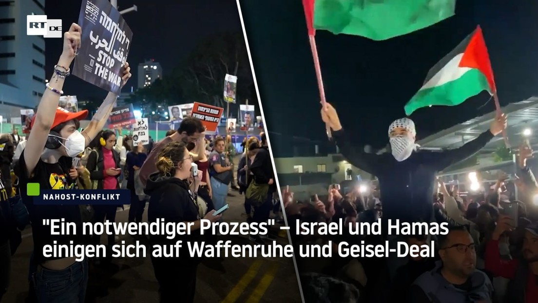 "Ein notwendiger Prozess" – Israel und Hamas einigen sich auf Waffenruhe und Geisel-Deal