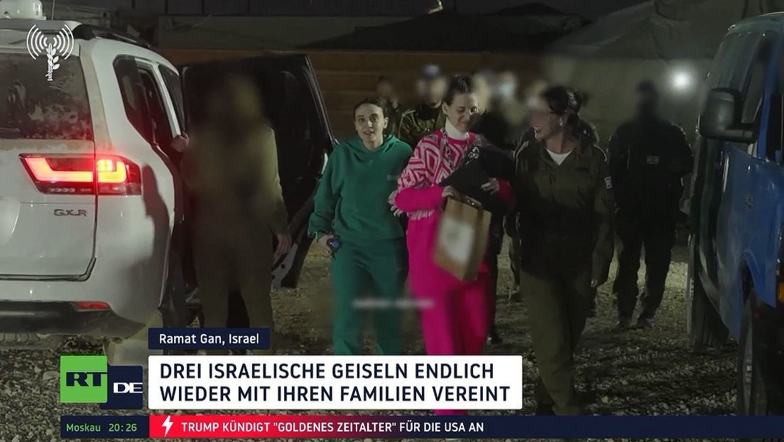 Nahostkrieg: Erste Geiseln und Häftlinge ausgetauscht