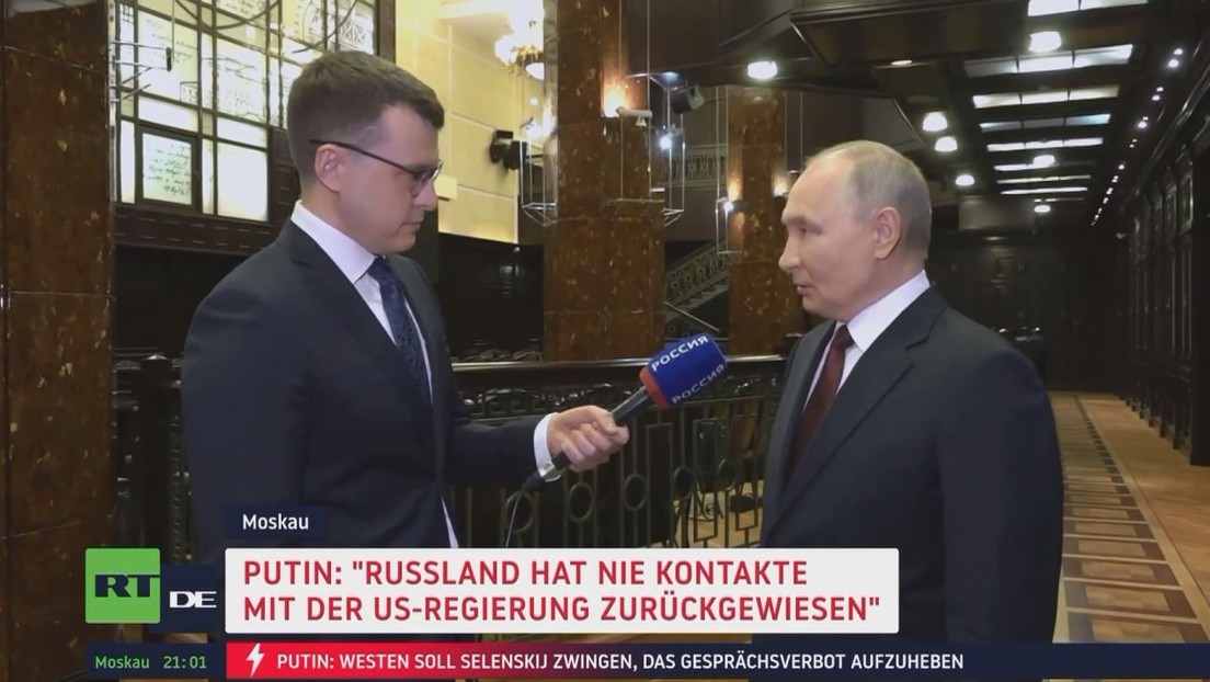 Putin: "Russland hat Kontakte mit der US-Regierung nie zurückgewiesen"