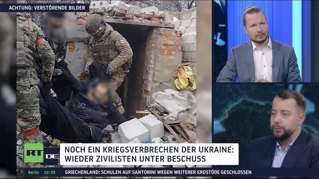 Noch ein Kriegsverbrechen der Ukraine: Wieder Zivilisten unter Beschuss