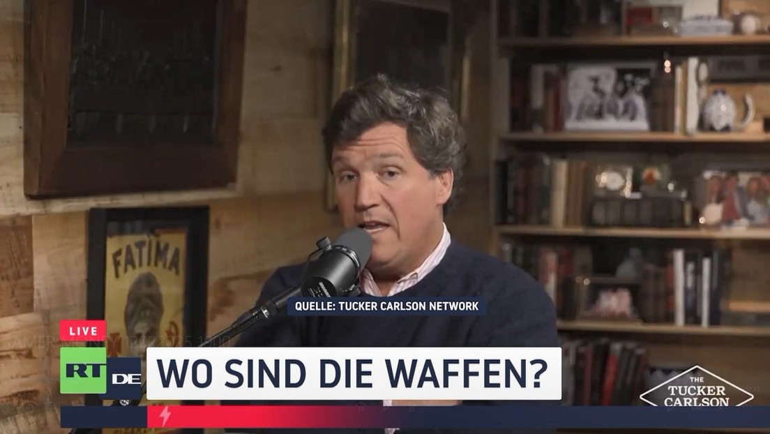 Tucker Carlson: Ukraine verkauft Hälfte der US-Waffen – Mexikanische Drogenkartelle profitieren