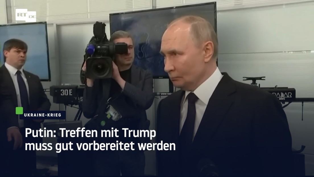 Putin: Treffen mit Trump muss gut vorbereitet werden