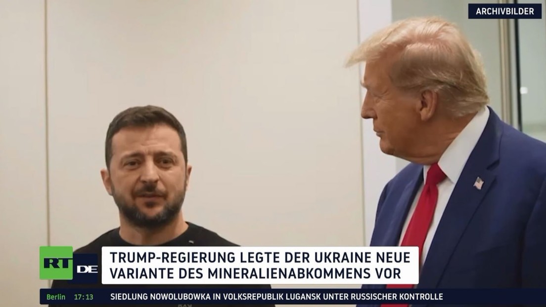 "Wir bekommen unser Geld zurück": Trump sieht USA kurz vor Rohstoffdeal mit Ukraine