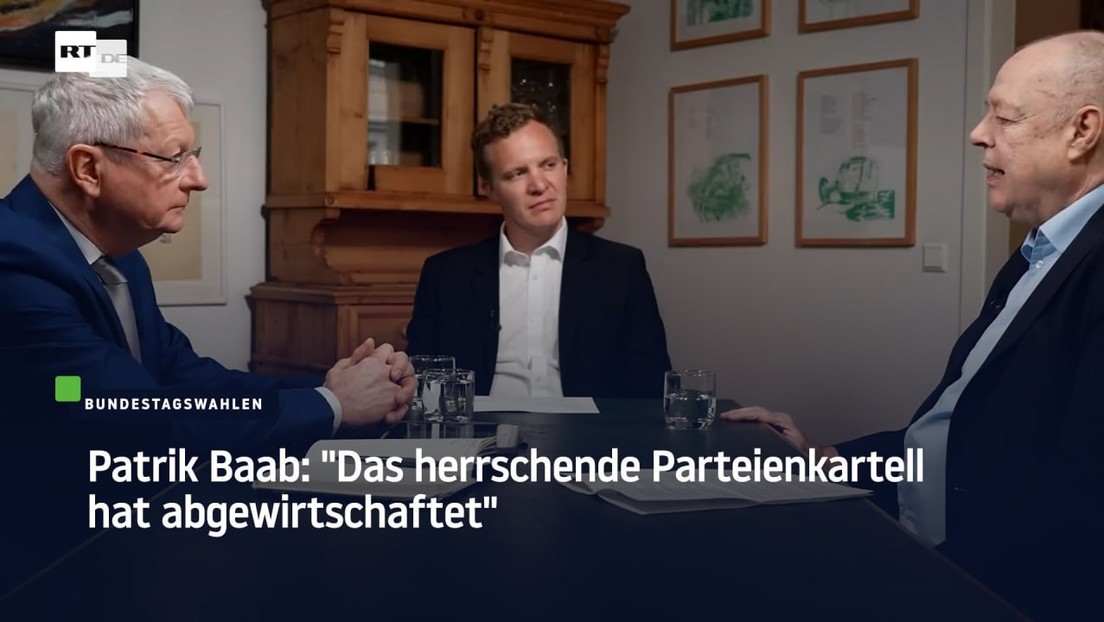 Patrik Baab: "Das herrschende Parteienkartell hat abgewirtschaftet"