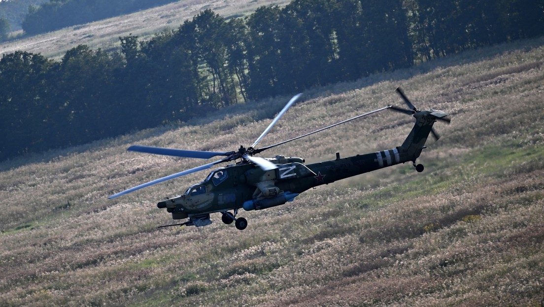 Liveticker Ukraine-Krieg: Russische Kampfhubschrauber treffen gepanzerte Fahrzeuge in Gebiet Kursk