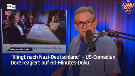 "Klingt nach Nazi-Deutschland" – US-Comedian Dore reagiert auf 60-Minutes-Doku