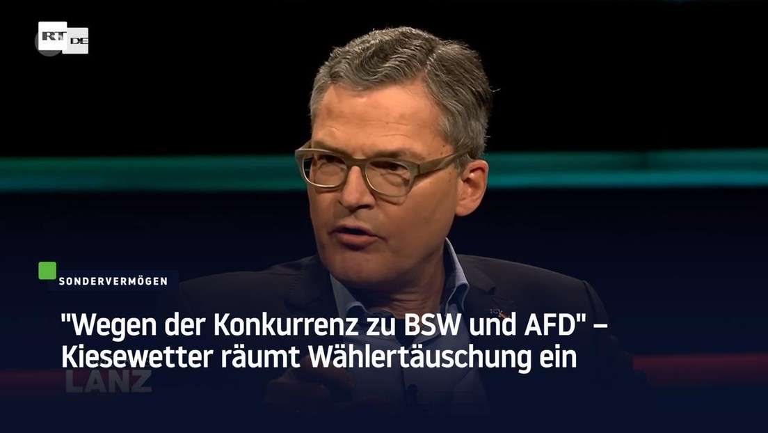 "Wegen der Konkurrenz zu BSW und AFD" – Kiesewetter räumt Wählertäuschung ein