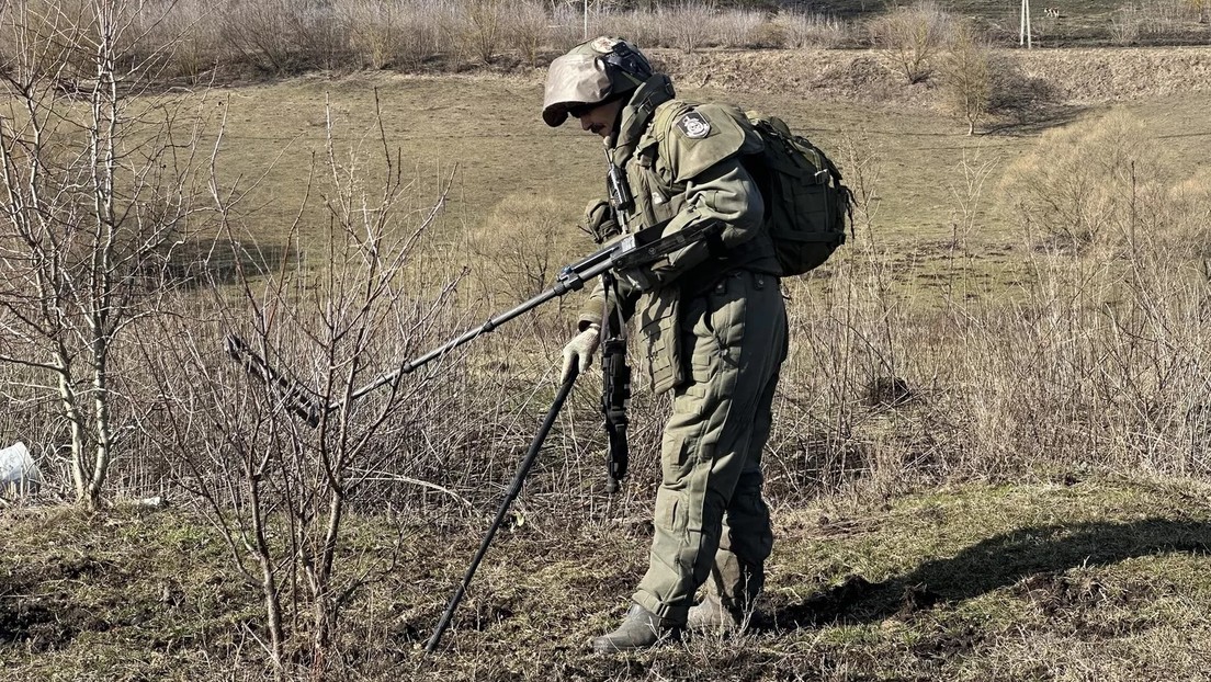 "Arbeit auf Jahre": Russische Pioniere entschärfen Sprengfallen im Gebiet Kursk