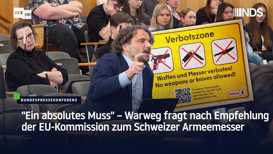 "Ein absolutes Muss" – Warweg fragt nach Empfehlung der EU-Kommission zum Schweizer Armeemesser